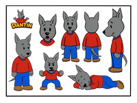 Model sheet Dantin